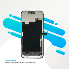 Pantalla InCell Compatible iPhone 15 Pro Max - Phonex