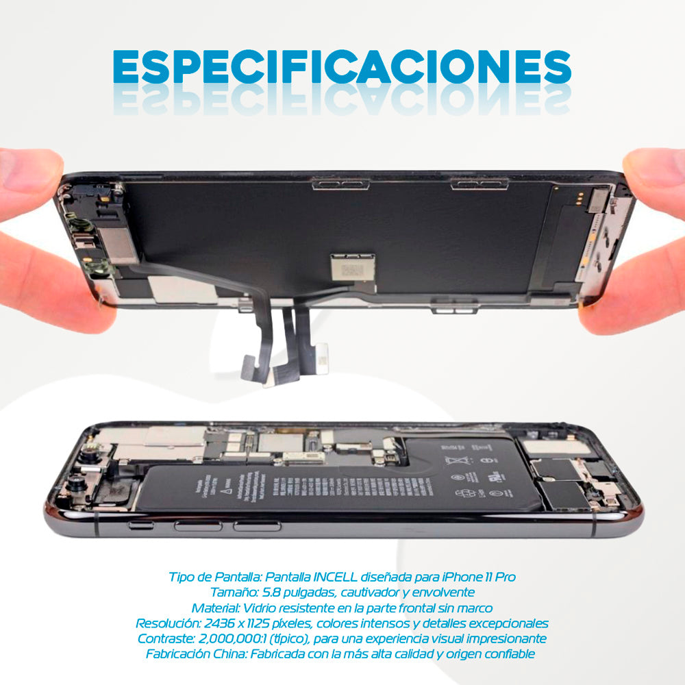 Pantalla InCell Compatible iPhone 11 Pro